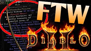 NEW RUNEWORD is CRAZY  Diablo 2 Resurrected [upl. by Shirley]