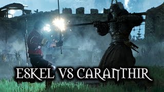 The Witcher 3 Wild Hunt  Eskel vs Caranthir [upl. by Ester311]