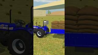 Sonalika 35 full offroad Test 😨 loaded trolley trending games gaming [upl. by Ollehto251]