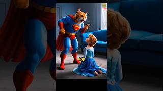 The Dark Truth Elsa Unveils  Supercat’s Betrayal frozen catz cat [upl. by Eidnak559]