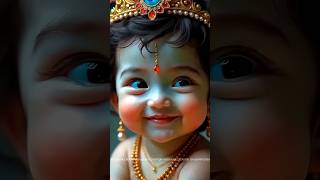 bada natkhat hai re krishn kanhaiya 🙏🥰☺️shortsviral viral shorts youtubeshorts lordkrishna [upl. by Asserat]