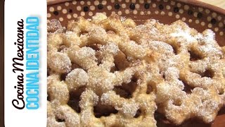 ¿Cómo hacer Buñuelos Receta Mexicana Yuri de Gortari [upl. by Kurtis]