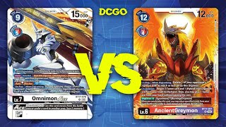 DCGO OMEGAMON ACE VS ANCIENTGREYMON [upl. by Biondo]