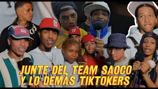 JUNTE DEL TEAM SAOCO EN LOS ALCARRIZOS CON PIO EL TIKTOKI LA TOKI CHIQUITA BUBU EL BUGGY Y STIVEN [upl. by Niad]