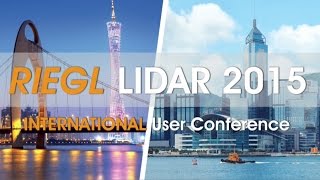 RIEGL LIDAR 2015 Overview [upl. by Hodess]