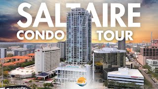 TOURING Saltaire St Pete Full Luxury Condominium and Amenities [upl. by Alleinnad191]