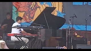 Pedrito Martinez band  Fiery classically trained pianist solo in Cuban band 4 of 5 [upl. by Lock]