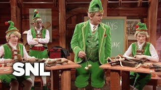 Glengarry Glen Christmas Elf Motivation  SNL [upl. by Lhadnek]