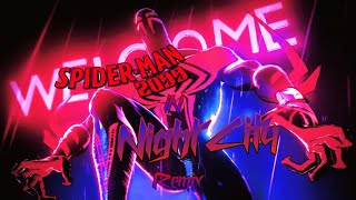 Spiderverse SpiderMan 2099 Theme x Whats Up Danger In Night City RemixMashup [upl. by Damour]