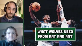 What The Timberwolves Need From Towns and Edwards Against The Suns [upl. by Artie817]