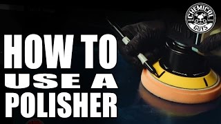 How To Use A Polisher  Car Detailing Basics  Chemical Guys  TORQX Dual Action Polisher [upl. by Ylek]