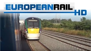 RPSI Onboard overtaking Irish Rail 22000 DMU 22057 between Adamstown Station and Kishouge Station [upl. by Aire]