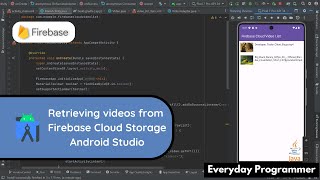 How to Get List of Videos from Firebase Cloud Storage in Android Studio Using Java [upl. by Isadore303]