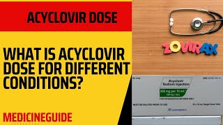 What is Acyclovir dose for different conditionsacyclovirdoseacyclovirmechanismofactionyoutubeyt [upl. by Thistle165]