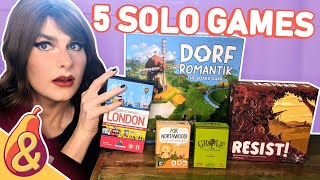 5 Solo Games Reviewed in 5 Minutes [upl. by Gotthelf827]