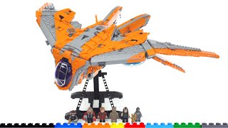 LEGO Marvel Infinity Saga Guardians Ship Benatar review Set 76193  the more serious version [upl. by Kellsie]