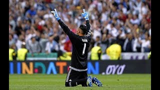 Keylor Navas Rap Desatame Best Saves 1718HD [upl. by Anoval]