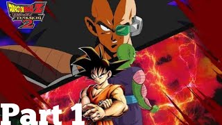 Dragon Ball Z Budokai Tenkaichi 2 Gameplay Walkthrough Part 1 Raditz [upl. by Call]