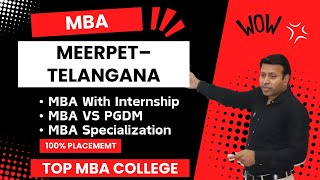 BEST MBA COLLEGE IN MEERPET–JILLELGUDA  TOP MBA COLLEGE INMEERPET–JILLELGUDATELANGANA  ADMISSION [upl. by Breeze]