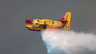 Canadair no combate a incêndios em Portugal [upl. by Sletten853]