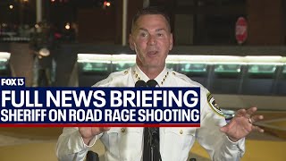 Hillsborough sheriff Arrest in deadly road rage shooting [upl. by Donalt]