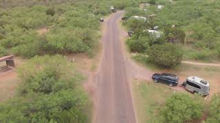 Caprock Canyon TX  Campground  Mavic Air [upl. by Essenaj41]