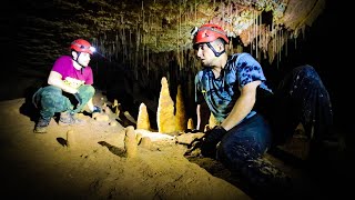 EXPLORING ABANDONED CAVERNS 2 Miles Long [upl. by Brandt278]