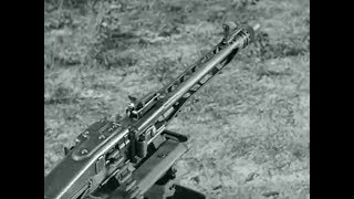 MG42s high rate of fire [upl. by Vonny]