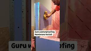 GRURU Waterproof Membrane Install [upl. by Anirehtac]