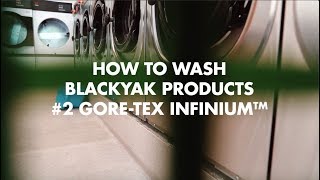 How To Wash Your GORETEX INFINIUM Jacket [upl. by Pedaias]