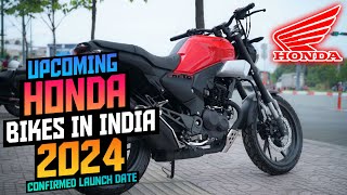 Honda upcoming bikes in India 2024  Honda Bikes Confirmed launch India 2024  Price  Launch Date [upl. by Enovahs]