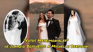 Los Votos Matrimoniales de Ignazio Boschetto a Michelle Bertolini [upl. by Ichabod]