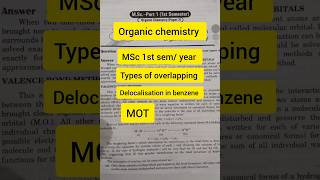 delocalised and localized chemical bondtheory examples mscchemistrynotes shorts [upl. by Alard]