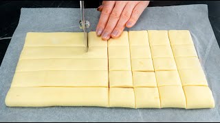 100 pieces per minute Puff pastry appetizer perfect for any event [upl. by Aziram6]