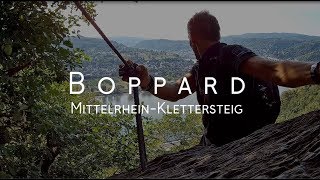 Der Mittelrhein Klettersteig in Boppard  Dokumentation [upl. by Eiboh]