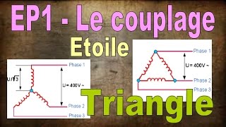 EP1  le couplage étoile triangle [upl. by Kiker]