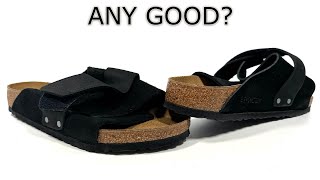 2023 Birkenstock Kyoto Sandal Black Review  Any Good [upl. by Shaine902]