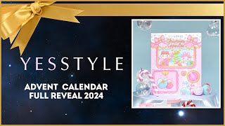 YESSTYLE ADVENT CALENDAR REVEAL 2024 [upl. by Leis]