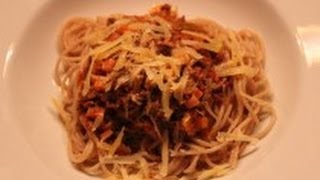 Bolognese Rezept mit Spaghetti  Der Bio Koch 145 [upl. by Auof354]