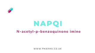 NAPQI  Nacetylpbenzoquinone imine  Pronunciation [upl. by Siocnarf]