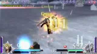 Dissidia 012  Cloud vs Sephiroth [upl. by Dnalram56]