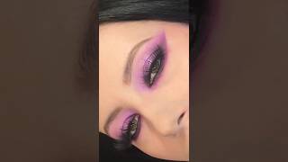 Purple Soft Glitter Grunge Halo Eye Makeup Tutorial [upl. by Renato752]