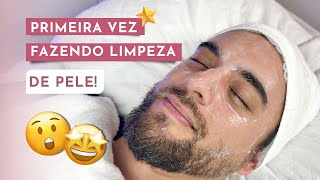 LIMPEZA DE PELE PROFISSIONAL EM PELE MASCULINA [upl. by Bove382]