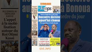 TITROLOGIE DE LACTUALITÉ IVOIRIENNE DU  10072024 [upl. by Reedy]