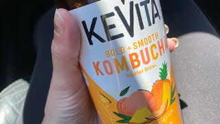 Honest Review Kevita Kombucha Pineapple Peach [upl. by Meredithe]