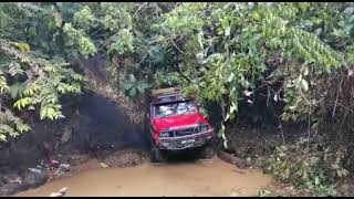 KZJ78 landy offroad northern sarawak expedition recc [upl. by Lanni659]