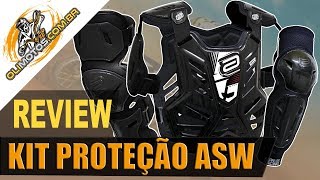 Kit proteção ASW  OliMotos [upl. by Evars]