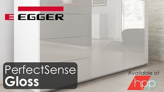 Egger PerfectSense Gloss at HPP [upl. by Ayrb]