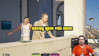 GTA5  Davey How You Doin ftFranklin [upl. by Reckford]