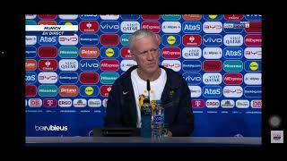 Conférence de presse de MrDidier Deschamps avant le match de demifinale FranceEspagne🇫🇷🇪🇸 [upl. by Rendrag]